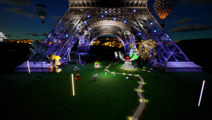 Metaverse XR environment result